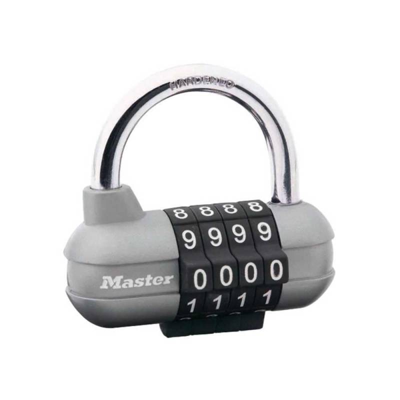 MasterLock Vorhängeschloss Pro Sport, 4-stellig von Master-lock