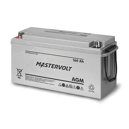 Mastervolt AGM-Batterie Batteriespannung 12 V, Kapazität 160 Ah, Bauart Standard Mastervolt AGM-Batterie Batteriespannung 12 V, Kapazität 160 Ah, Bauart Standard von Mastervolt