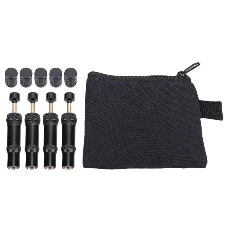 Masyrt Automatic Tire Deflator Automatic Tire Deflators Kit Einstellbares Auto Reifenventil, Auto Stopp-Reifen-Deflator-Kit 10-30psi Einstellbare Schraube Am Reifenluft-Down-Werkzeug von Masyrt