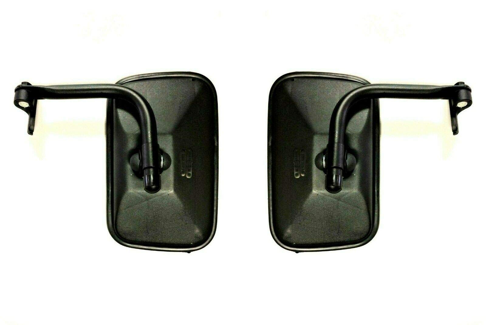 2x Außenspiegel Rückspiegel 250x160 ø18 mm LKW BUS mit Spiegelarm Spiegelhalter Spiegelhalterung Spiegel Arm von Matel Service