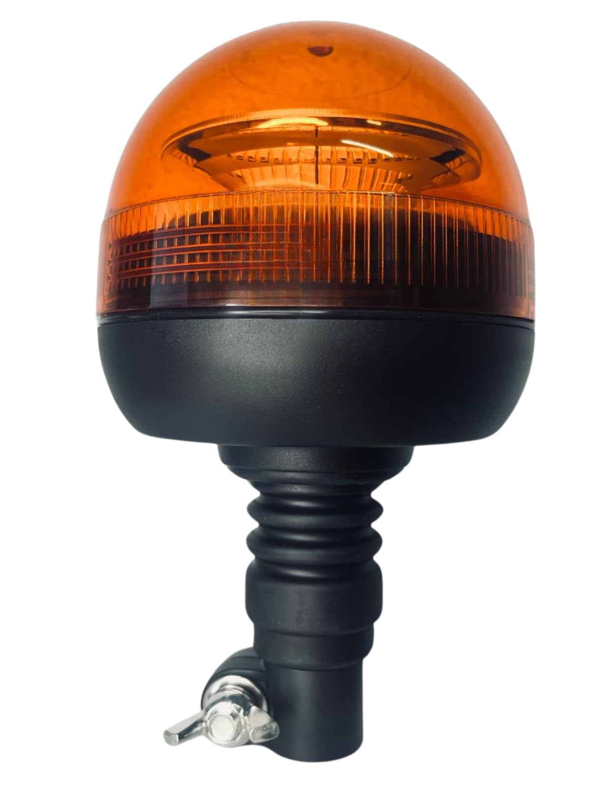 Matel Service Rundumleuchte orange, Warnleuchte mit flexiblem Fuß LED 12V 24V Für Straßenver 3 Funktionen R65 von Matel Service