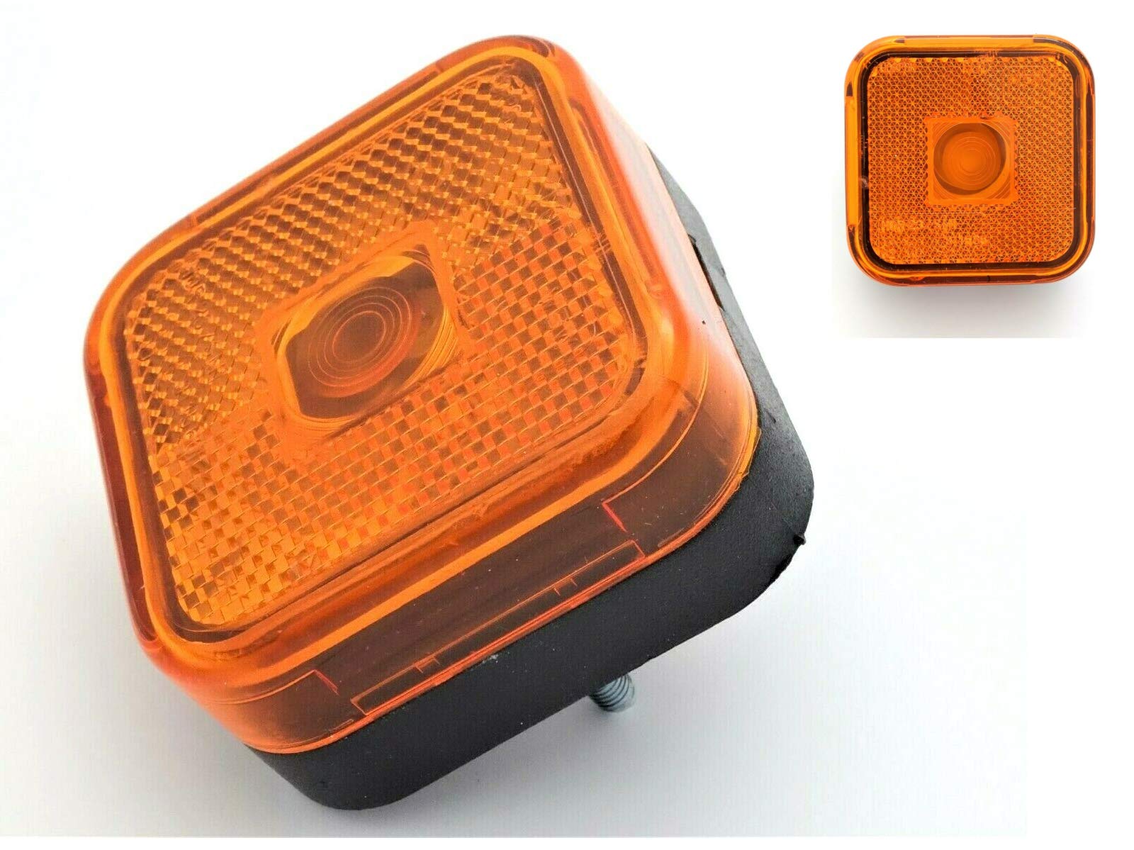 Matel Service Orange Umrissleuchte Seitenleuchte Begrenzungsleuchte LKW PKW Anhänger E9 12/24V Matel Service Orange Umrissleuchte Seitenleuchte Begrenzungsleuchte LKW PKW Anhänger E9 12/24V von Matel Service