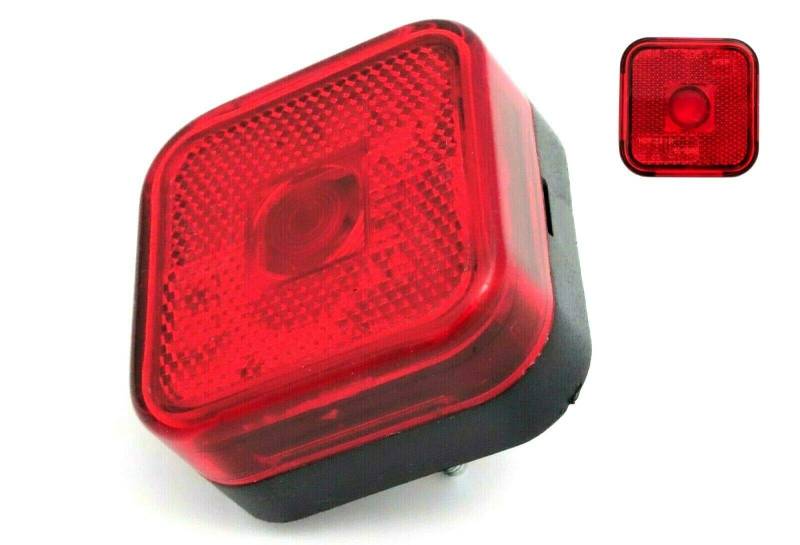 Rot Umrissleuchte Hintere Begrenzungsleuchte mit Reflektor LKW PKW Anhänger E9 von Matel Service
