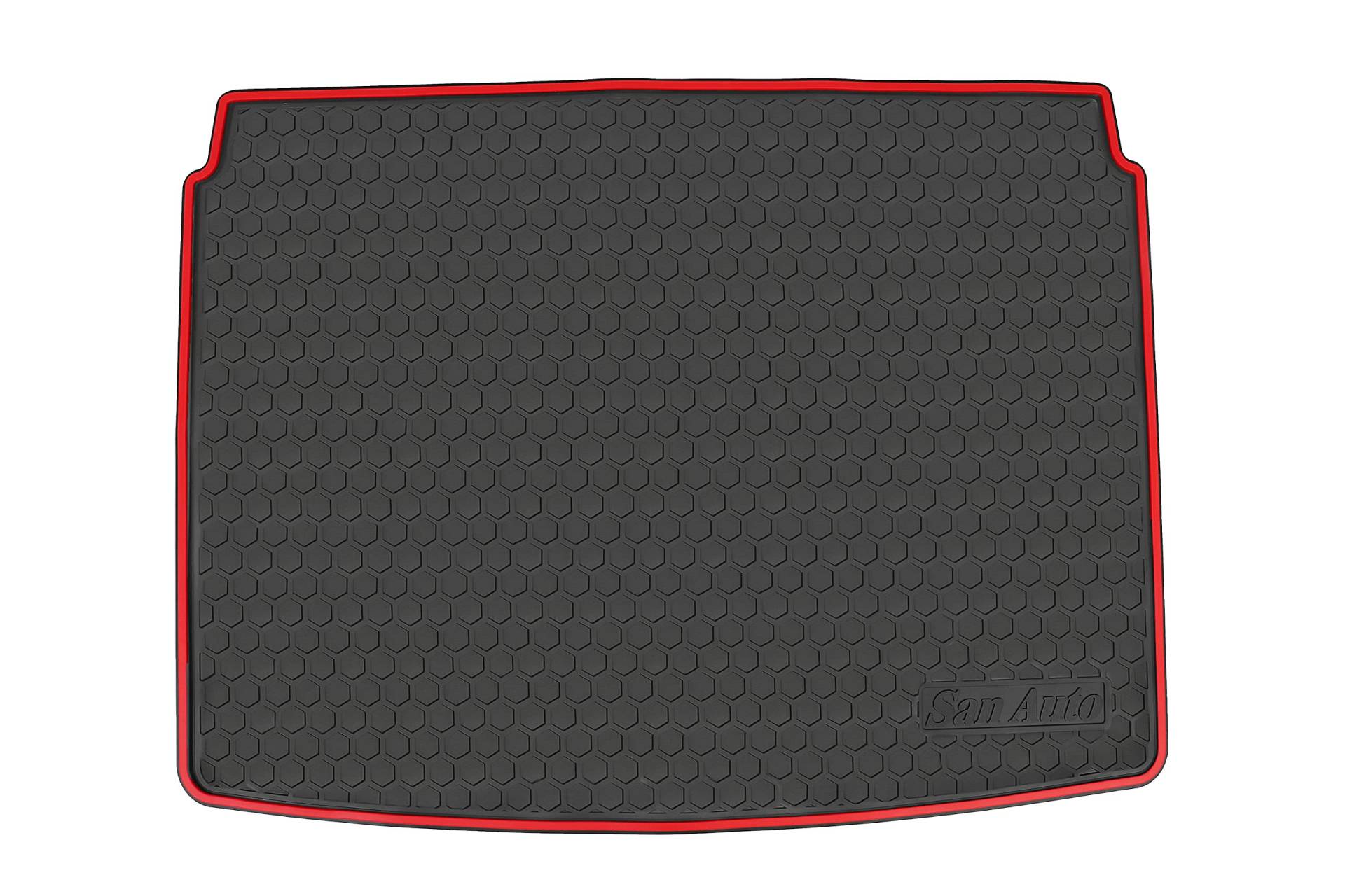 Matericuo Kofferraummatte für Jeep Renegade 2015–2024, Schwarz/Rot, Gummi, Allwetterschutz Matericuo Kofferraummatte für Jeep Renegade 2015–2024, Schwarz/Rot, Gummi, Allwetterschutz von Matericuo