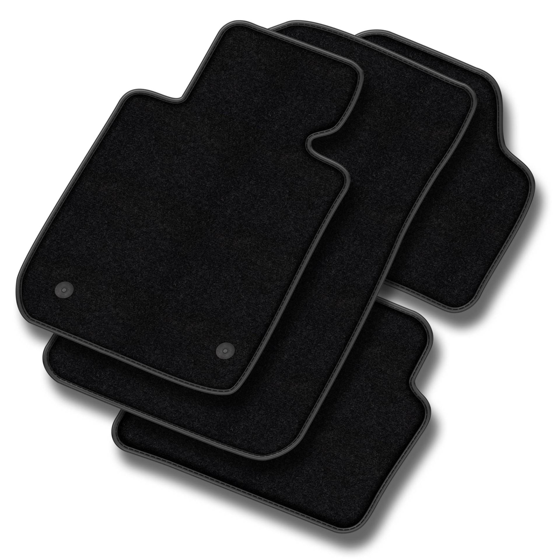 MatsMore Autoteppiche Automatten Velours Fussmatten passt für Volkswagen T5 2003-2015 - Premium, Leder, Schwarz fußmatten Auto - Erleben Sie neuen Fahrkomfort mit einem Velours- Auto fußmatten Satz MatsMore Autoteppiche Automatten Velours Fussmatten passt für Volkswagen T5 2003-2015 - Premium, Leder, Schwarz fußmatten Auto - Erleben Sie neuen Fahrkomfort mit einem Velours- Auto fußmatten Satz von MatsMore