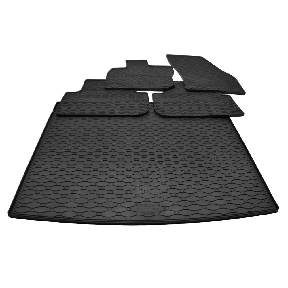 Mattenprofis Gummimatten + Gummi Kofferraumwanne Set kompatibel mit VW Tiguan III eTSI ab Bj. 2024 Mattenprofis Gummimatten + Gummi Kofferraumwanne Set kompatibel mit VW Tiguan III eTSI ab Bj. 2024 von Mattenprofis
