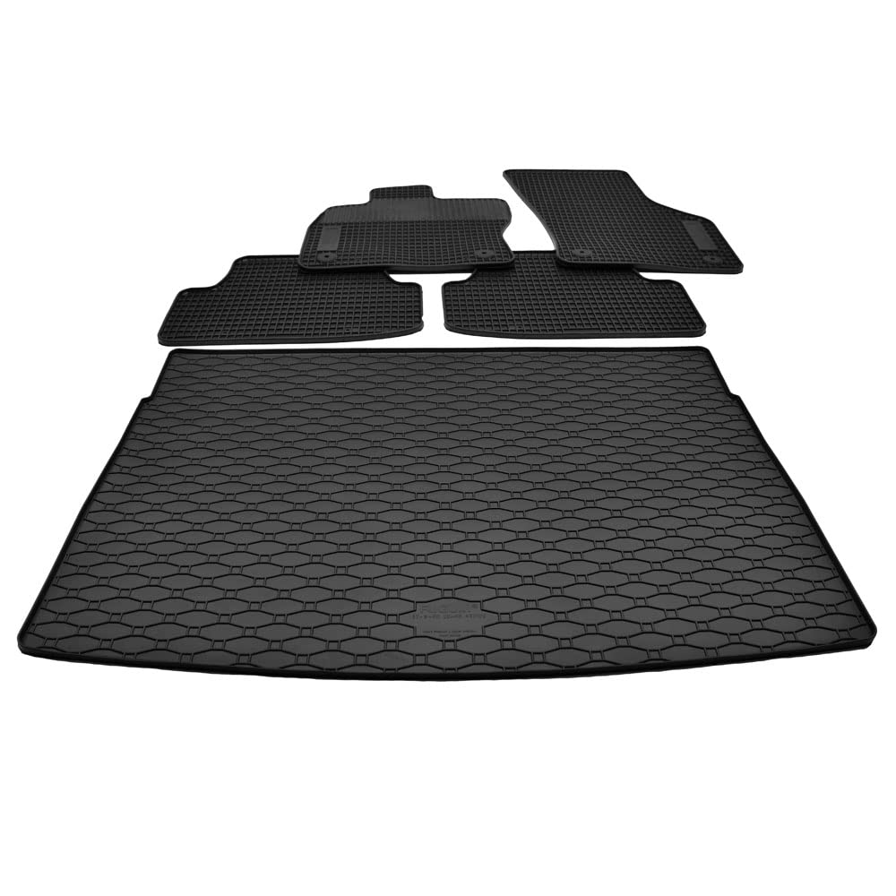 Mattenprofis Gummimatten + Gummi Kofferraumwanne Set passend für VW Golf 8 VIII Schrägheck ab Bj. 2019 RKK Mattenprofis Gummimatten + Gummi Kofferraumwanne Set passend für VW Golf 8 VIII Schrägheck ab Bj. 2019 RKK von Mattenprofis