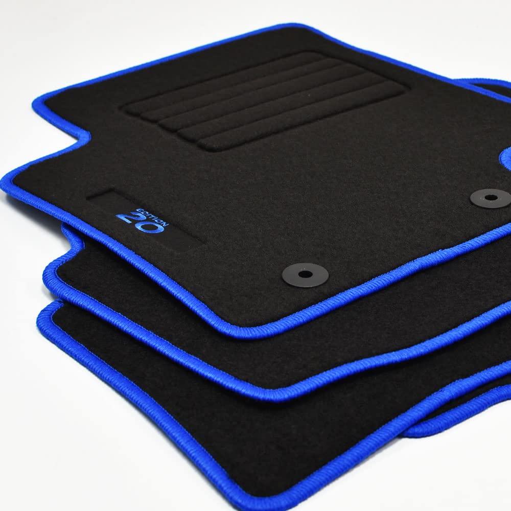 Mattenprofis Velours Logo Fußmatten kompatibel mit Hyundai i20 Typ PB ab Bj. 2008-2014 blau Mattenprofis Velours Logo Fußmatten kompatibel mit Hyundai i20 Typ PB ab Bj. 2008-2014 blau von Mattenprofis