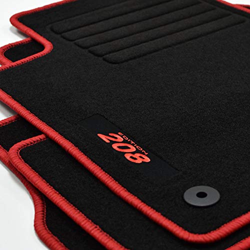 Mattenprofis Velours Logo Fußmatten passend für Peugeot 208 I ab Bj. 2012-2019 rot Mattenprofis Velours Logo Fußmatten passend für Peugeot 208 I ab Bj. 2012-2019 rot von Mattenprofis