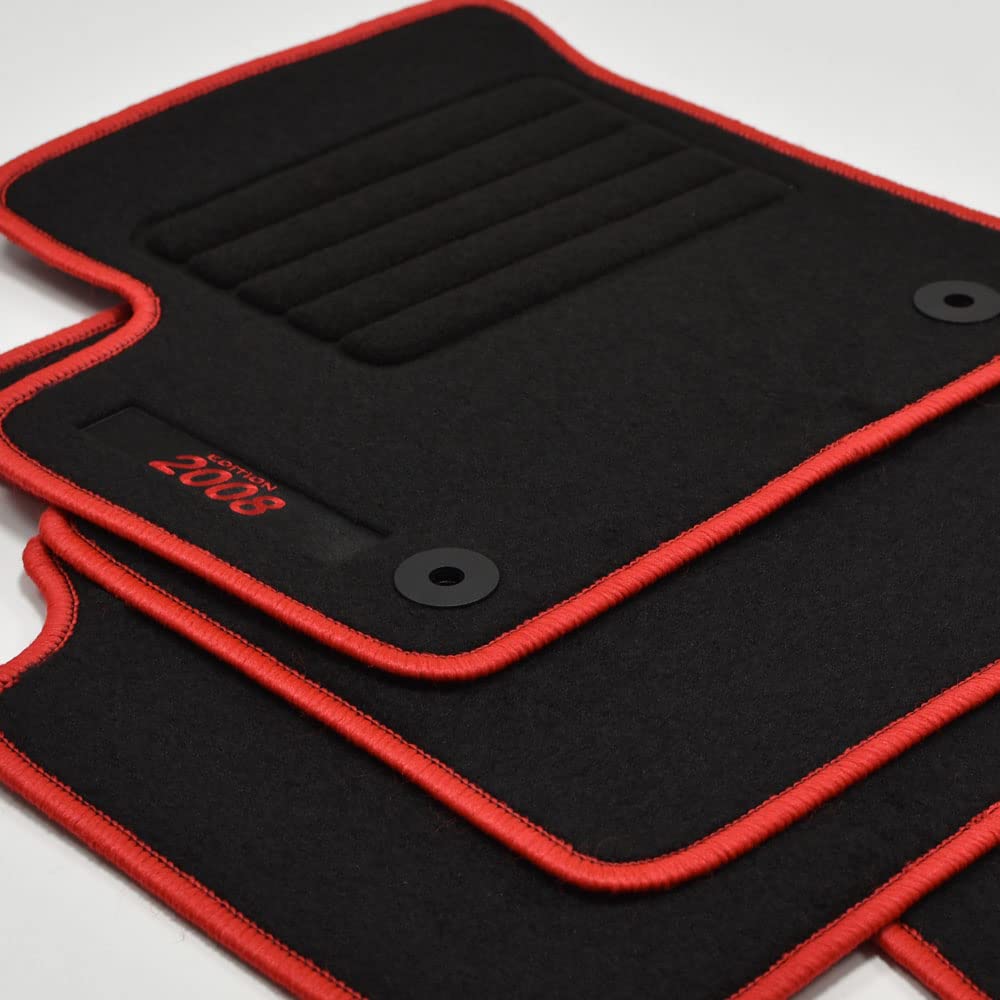 Mattenprofis Velours Logo Fußmatten passend für Peugeot e-2008 e 2008 ab Bj. 2019 rot Mattenprofis Velours Logo Fußmatten passend für Peugeot e-2008 e 2008 ab Bj. 2019 rot von Mattenprofis