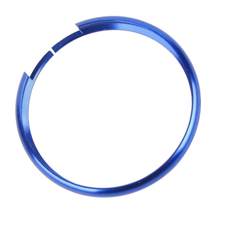 Aluminiumlegierung Remote Key FOB Ring, Ersatz für Mini R55 R56 R57 R58 R59 R60 (Dunkelblau) von Matybobe