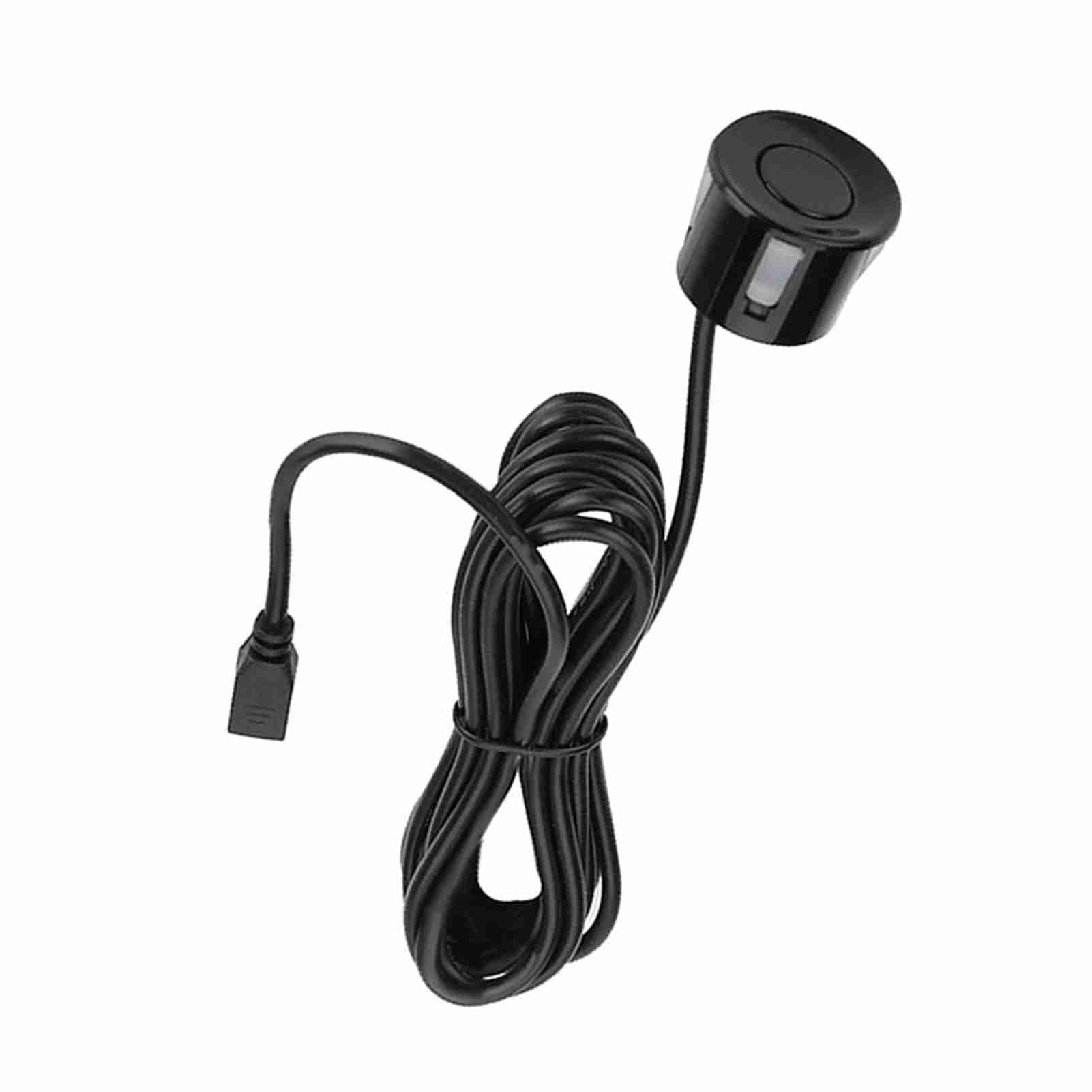 Auto Parksensoren Sonde Backup Assist 4PCS Setzen Sie für die Meisten Fahrzeuge Hohe Sensibilität Universelles Wetterdicht (Schwarz) von Matybobe