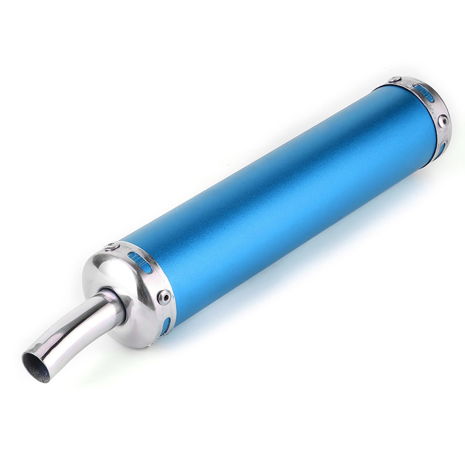 Edelstahl -Auspuffschalldler -Schalldämpfer 20mm 0,8 Zoll für 2 -Takt -Motorrad (Blau) von Matybobe