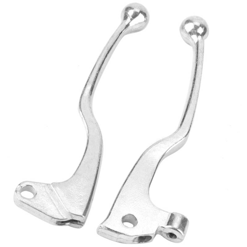 Matybobe Motorradkupplung Bremshebel Griff Hochwertiges Eisensilber Finish YZ80 YZ125 TW200 von Matybobe