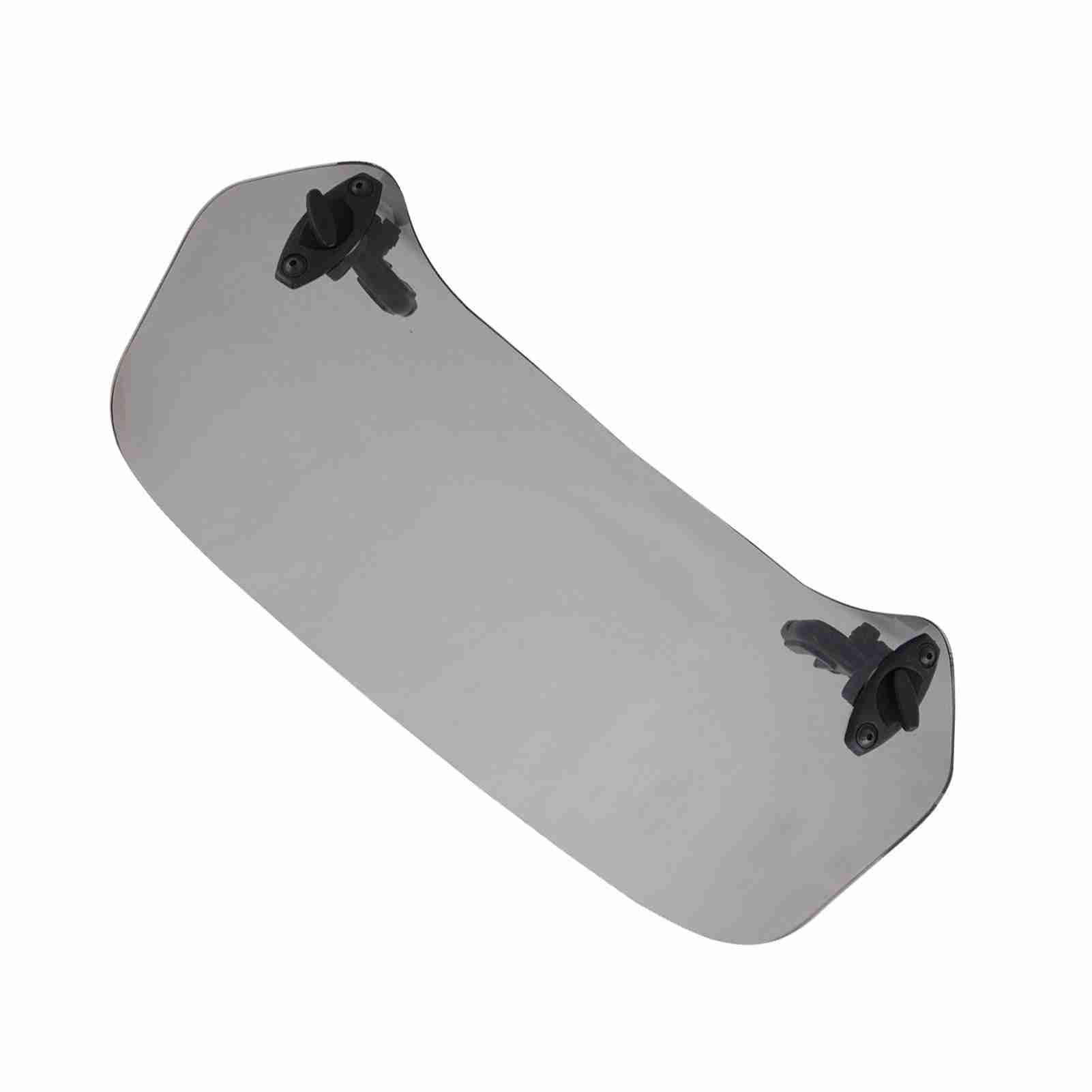 Motorrad Einstellbarer Windschutzscheibe Spoilerluft -Deflektor Universal Windschirm Transparent (Raucher kleines Modell) von Matybobe
