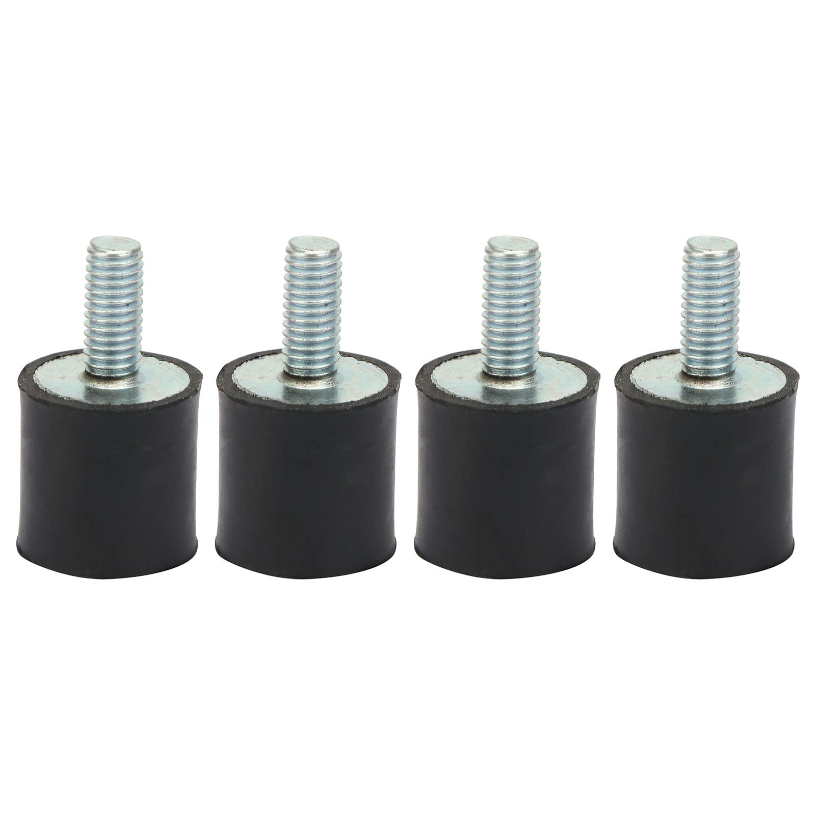 4pcs M3 M5 M6 Gummihalterungen Anti -Vibration Silentblock Car Boat Spulen Vibration Dämpfende stille Blöcke für Luftkompressoren Motoren (VD15*15 M5*12) von Mavaol