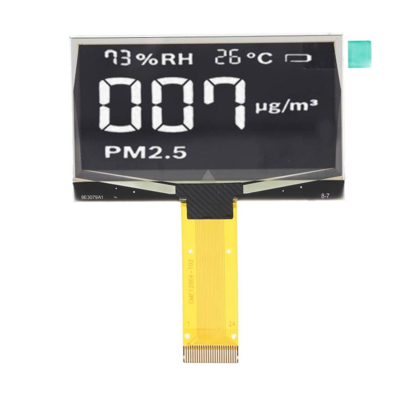 Mavaol 2,42 -Zoll -OLED -LCD -Display, 128x64 hohe Auflösung, niedrige Leistung, flexible, 24 -pin -Schnittstelle, ideal für und Projekte (White Displaying) von Mavaol