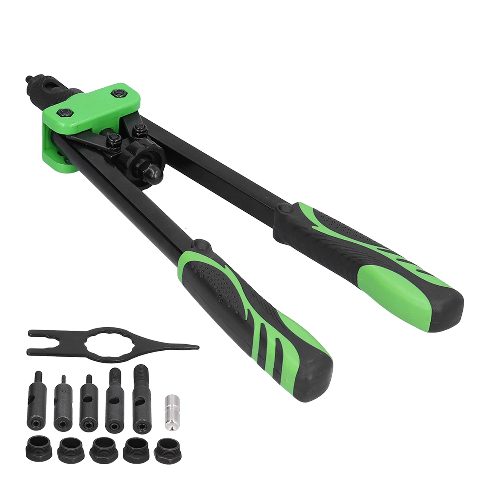 Mavaol Nietmutterwerkzeuge Edelstahl 2 Griffe Handnotte mit Schnallenschlüssel JM882 M3M10 für DIY -Handwerks Mavaol Nietmutterwerkzeuge Edelstahl 2 Griffe Handnotte mit Schnallenschlüssel JM882 M3M10 für DIY -Handwerks von Mavaol
