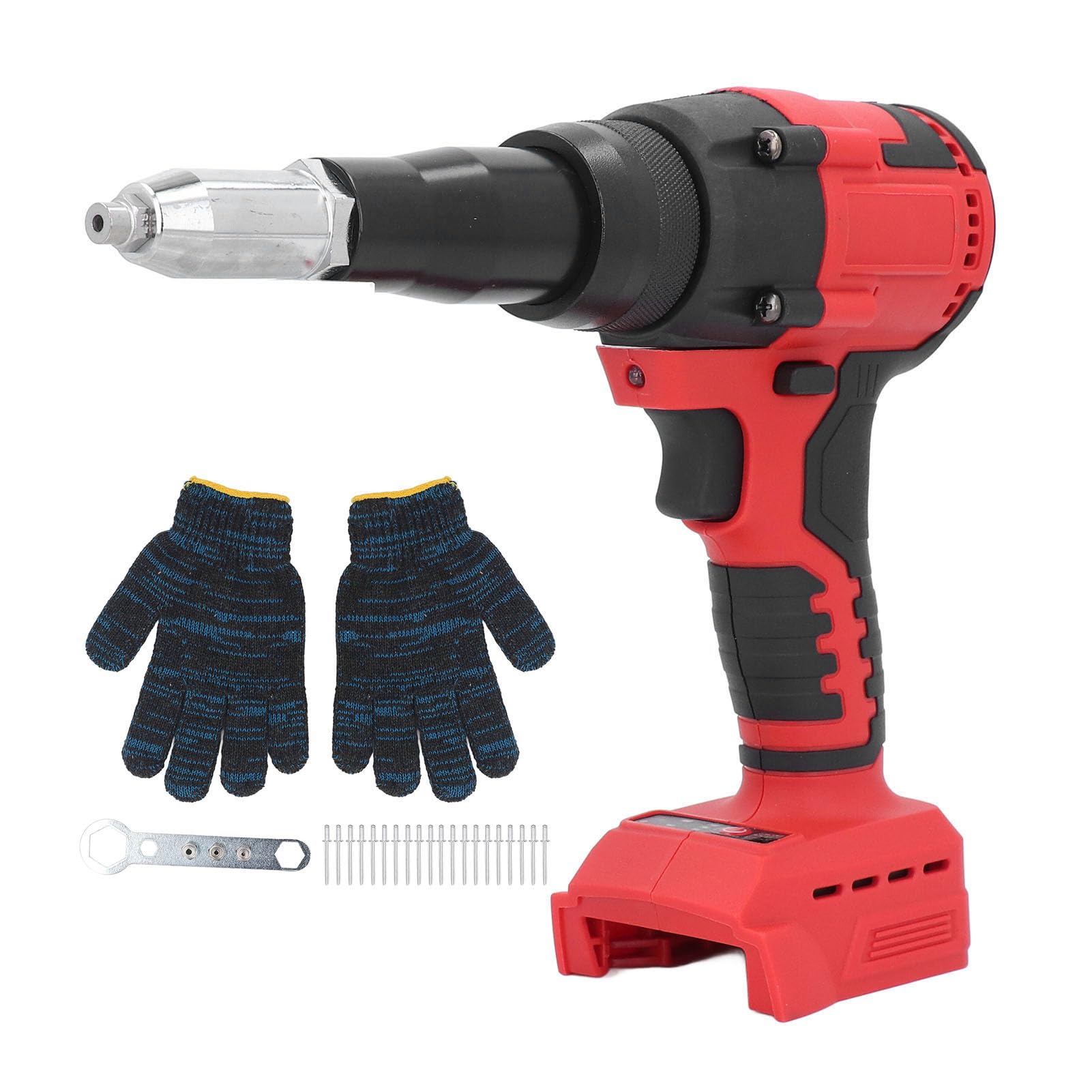 Mavaol Schnurloses Nietkanet -Kit 18 -V -Batterieantrieb in LED Light Electric Nietwerk mit Nieten für Automobilreparaturen Metallbearbeitungsaufgaben Mavaol Schnurloses Nietkanet -Kit 18 -V -Batterieantrieb in LED Light Electric Nietwerk mit Nieten für Automobilreparaturen Metallbearbeitungsaufgaben von Mavaol