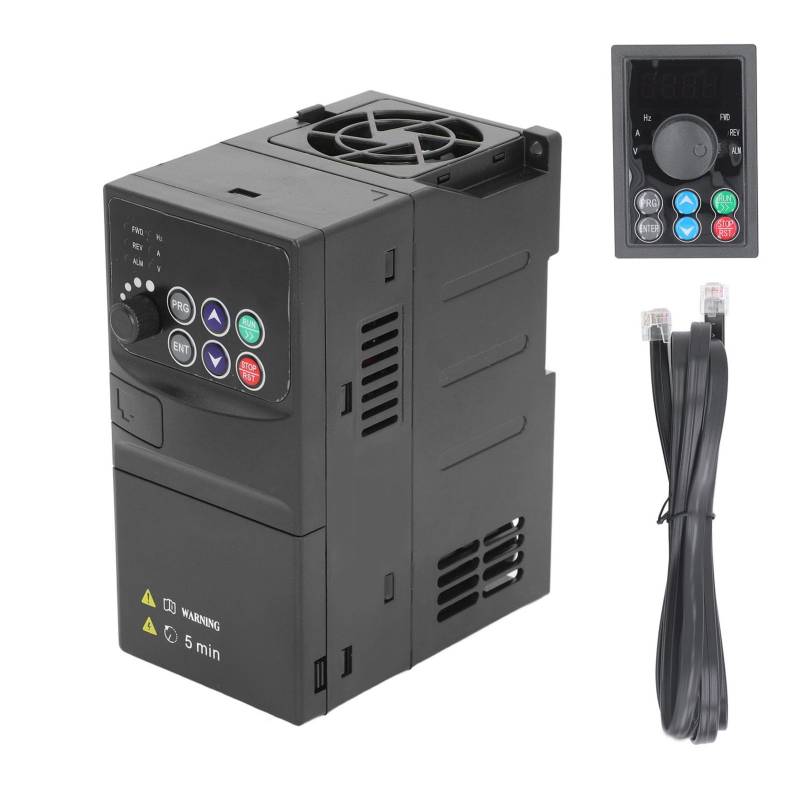 Vektorfrequenzwandler 3,7 kW effizienter variabler Antrieb mit einem 1,5 -m -Kabel von externem Controller von Mavaol