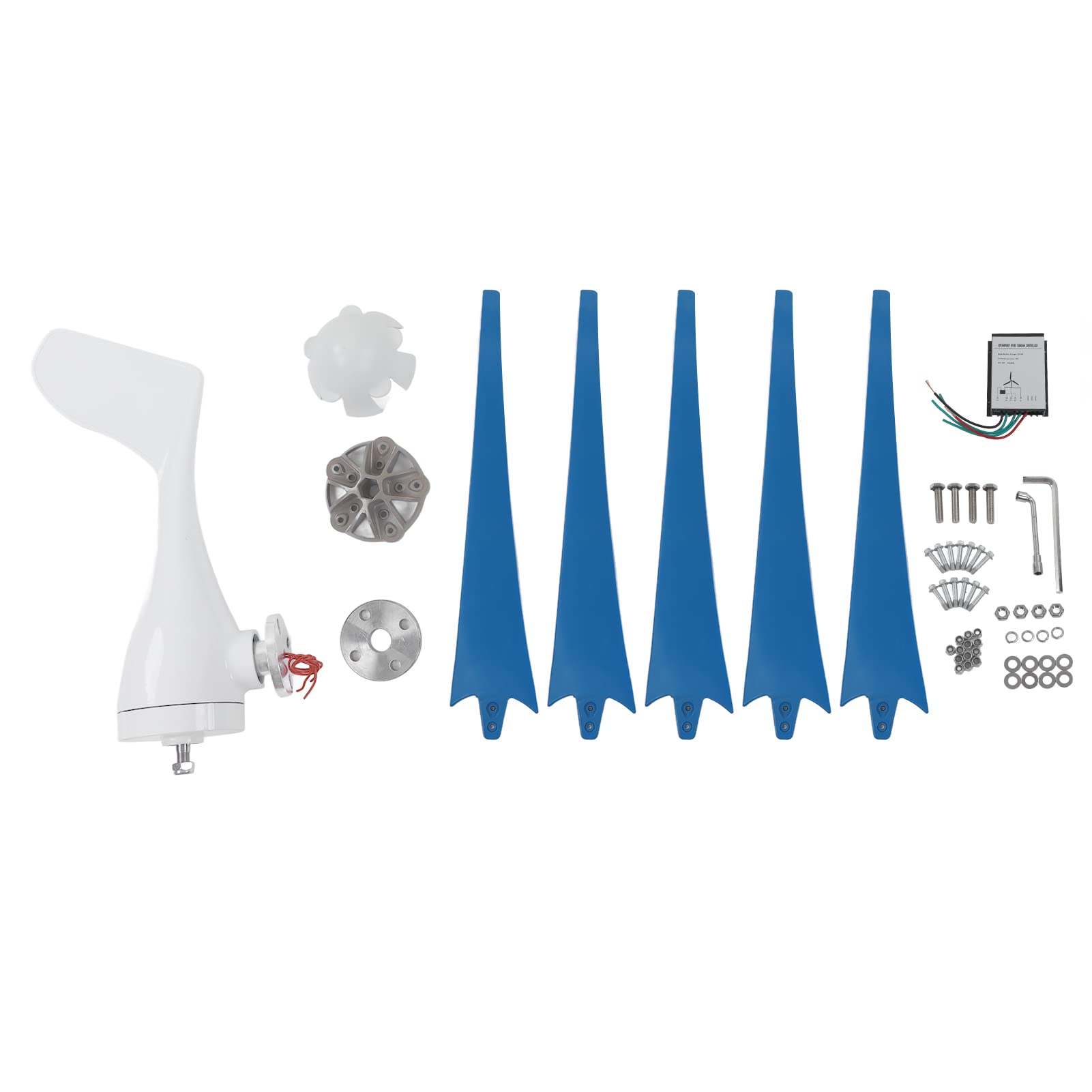 Windturbinengenerator 200W effiziente Smart Control Zuverlässige Arbeiten mit 5 Klingen für den Heimgebrauch (DC24V) von Mavaol
