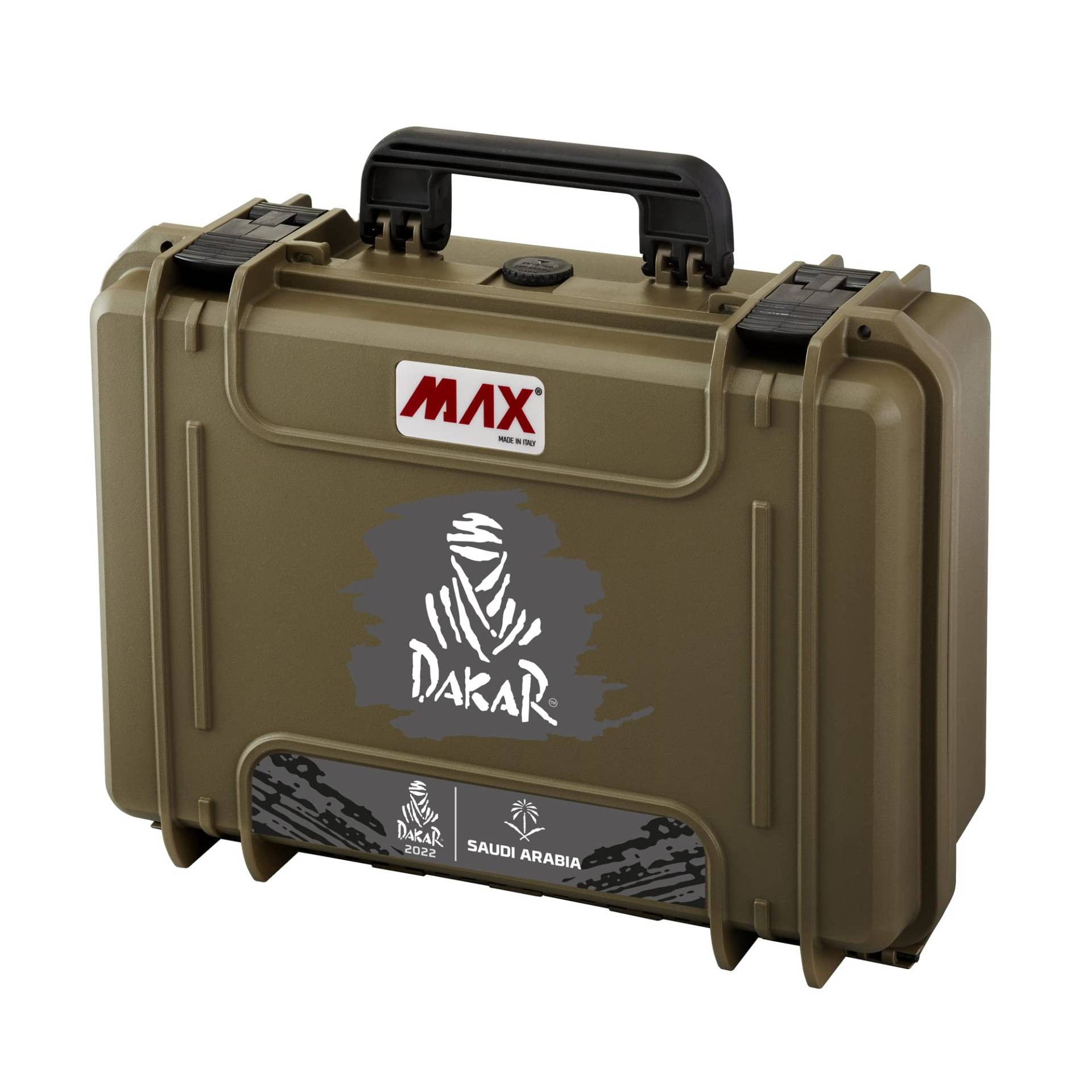 MAX - MAX430-DKR-SAHARA luftdichter Koffer, Serie Dakar, grün, 426 x 290 x 159 mm von MAX
