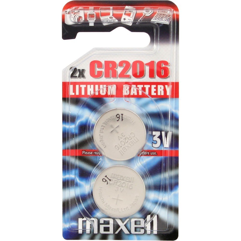 Maxell Batterie, KnopfzelleLithium Typ CR 2016im 2er Blister Maxell Batterie, KnopfzelleLithium Typ CR 2016im 2er Blister von Maxell