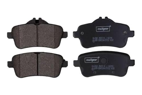 Maxgear Bremsklötze Bremsbeläge Bremsbelagsatz 19-2921 Hinterachse von MAXGEAR