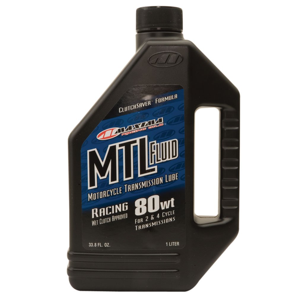 Maxima 41901 MTL-R 2T 80wt Motorrad Transmission/Kupplung Fluid - 1L von Maxima