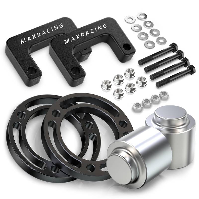 MAXRACING 7,6 cm + 7,6 cm Front-Nivellierhebe-Set, kompatibel mit Chevy Tahoe 2007–2020, Chevy Suburban 1500, 2007–2013, Chevy Avalanche 1500, 2000–2000–2013, GMC Yuk. auf 15000 20 000 Stück von Maxracing