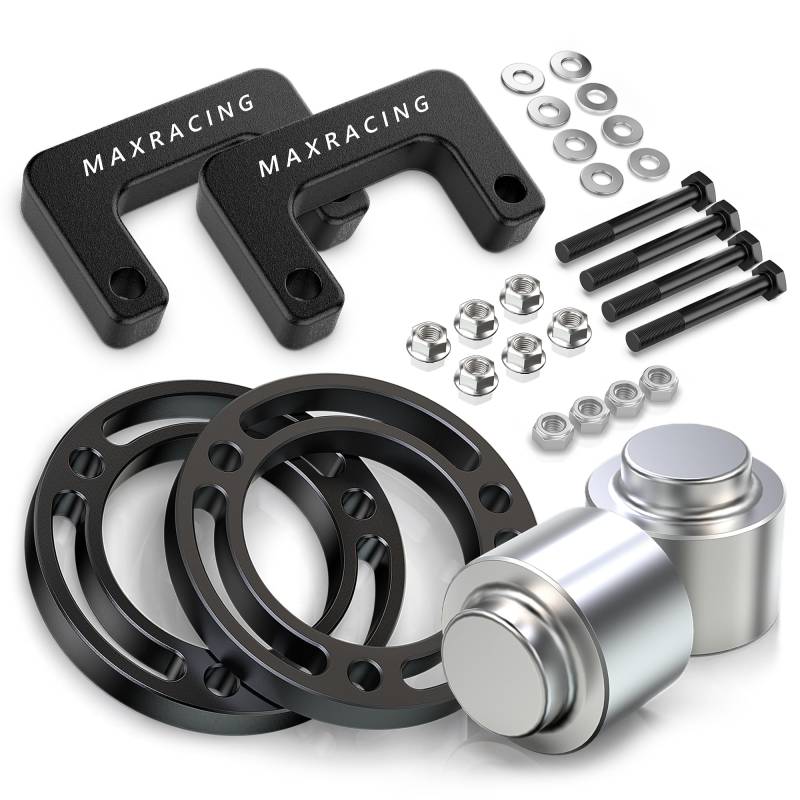 MAXRACING 7,6 cm Nivellierhebe-Set vorne und hinten, kompatibel mit Chevy Tahoe 2007–2020 Chevy Suburban 1500 | 2007–2013 Chevy Avalanche 1500 | 2007–2013 GMC Yukon 1500 von Maxracing