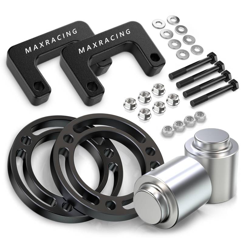 MAXRACING 8,9 cm + 8,9 cm Front-Nivellierhebe-Set, kompatibel mit Chevy Tahoe 2007–2020, Chevy Suburban 1500, 2007–2013, Chevy Avalanche 1500, 2000–2000 GMC Yukon 1500 20 0 00 von Maxracing