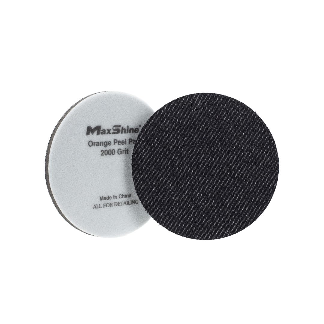 Maxshine Abziehpads für Abzieher, 135 mm, Schwarz / Denim, 2 Stück Maxshine Abziehpads für Abzieher, 135 mm, Schwarz / Denim, 2 Stück von Maxshine