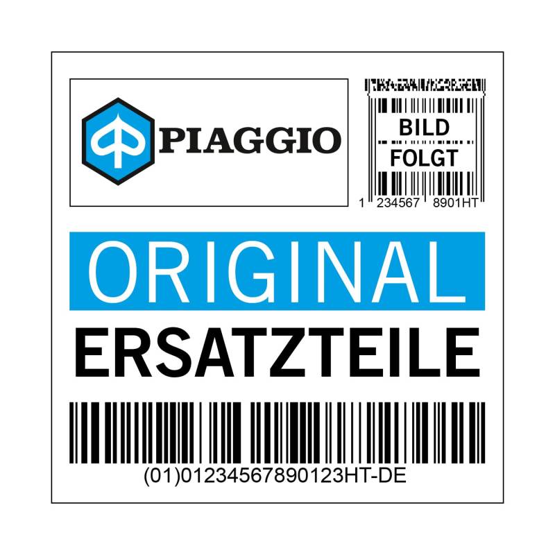 Abdeckung Piaggio Verkleidung, hinten, grau, HP grau 705/C, 65685300HP von Maxtuned
