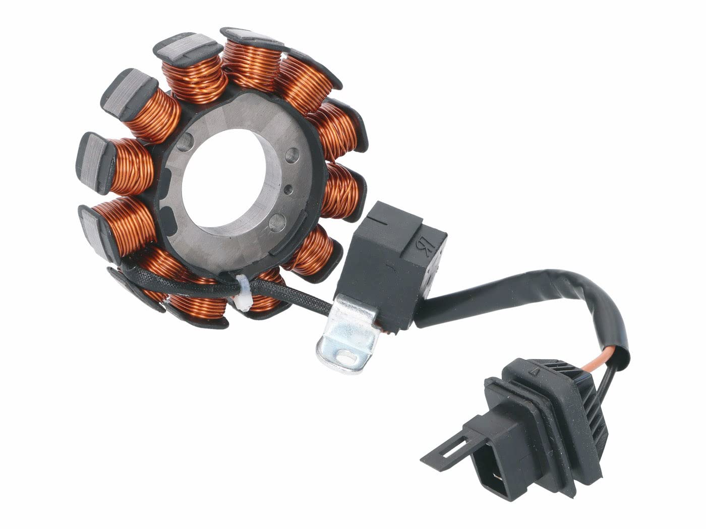 Ankerplatte/Zündgrundplatte Piaggio Lichtmaschine Stator für Piaggio 4T 2V, 969228 Ankerplatte/Zündgrundplatte Piaggio Lichtmaschine Stator für Piaggio 4T 2V, 969228 von Maxtuned