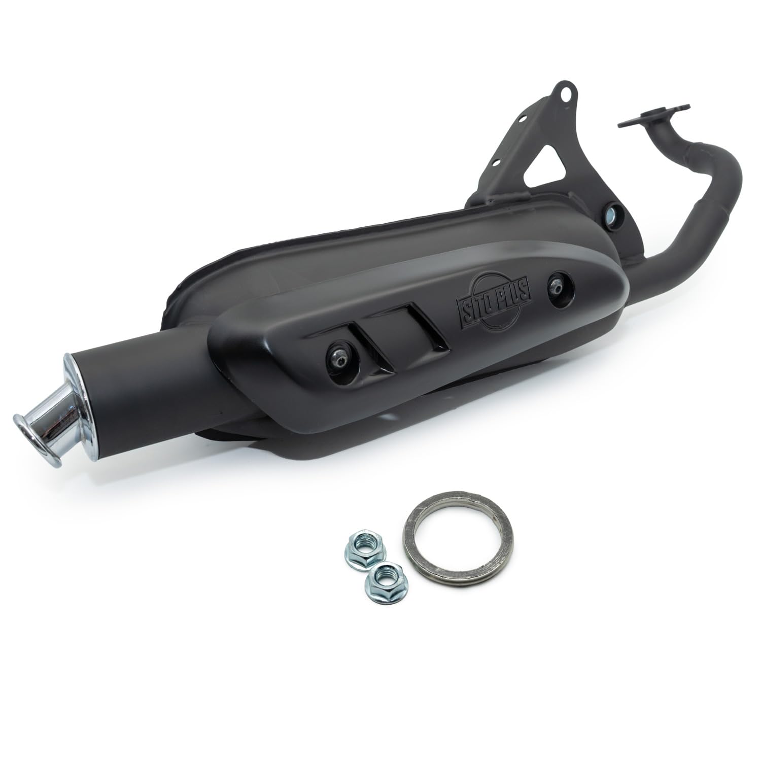 Auspuffanlage LeoVince Komplettanlage SITO PLUS, Stahl, mit Zulassung für Malaguti F12 Phantom AC/LC Auspuffanlage LeoVince Komplettanlage SITO PLUS, Stahl, mit Zulassung für Malaguti F12 Phantom AC/LC von Maxtuned