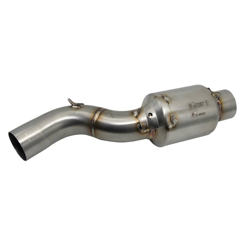 Auspuffrohr Ersatzteil Set LeoVince Verbindungsrohr Auspuffanlage mit Katalysator von Maxtuned