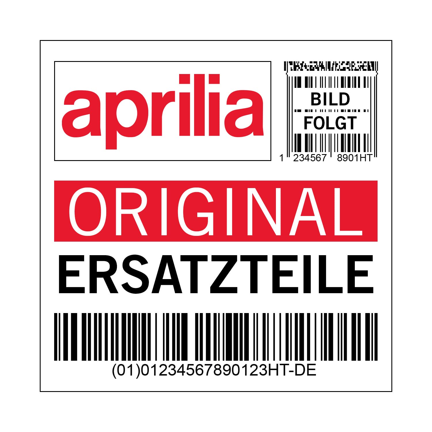 Deckeldichtung Aprilia Dichtung, B013607 von Maxtuned