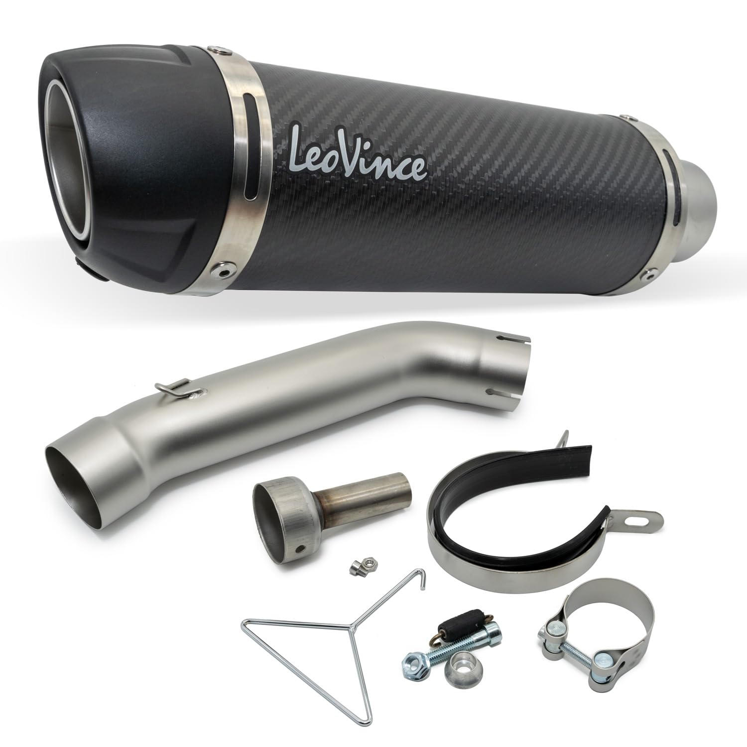 Endschalldämpfer LeoVince SLIP-ON SBK GP CORSA EVO, Carbon, Technopolymer Kappe für KTM Duke 125/390 Endschalldämpfer LeoVince SLIP-ON SBK GP CORSA EVO, Carbon, Technopolymer Kappe für KTM Duke 125/390 von Maxtuned