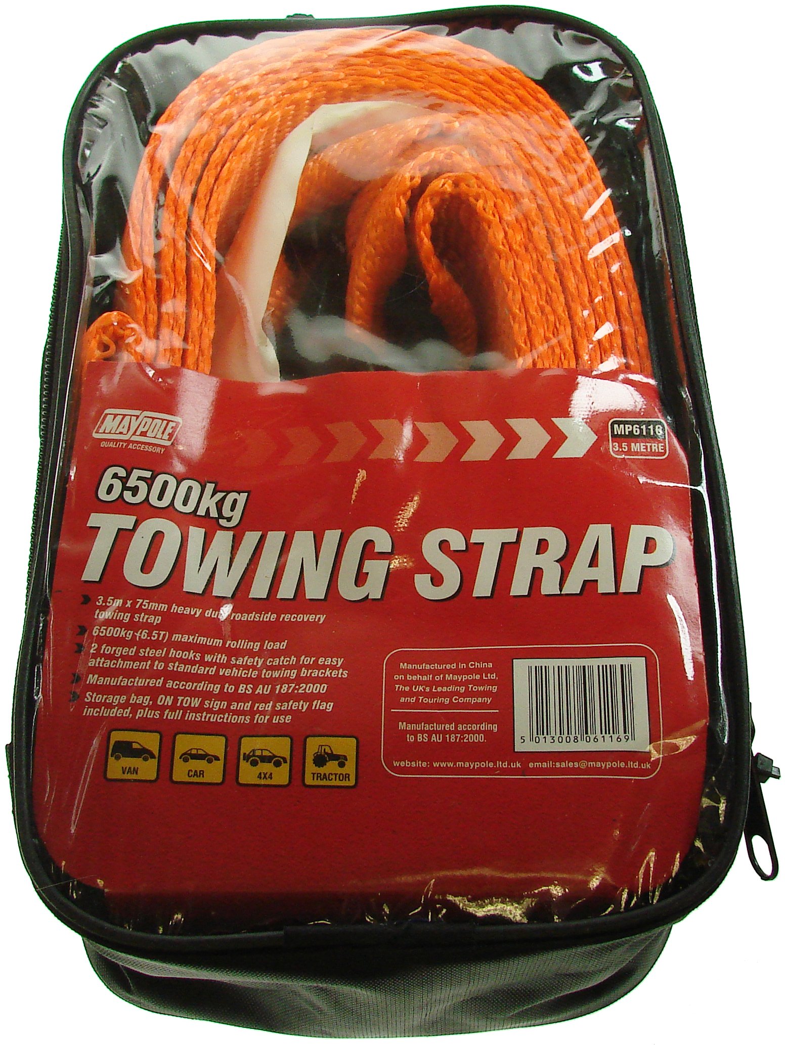 Maypole 6116 Recovery Abschleppgurt Maypole 6116 Recovery Abschleppgurt von Maypole