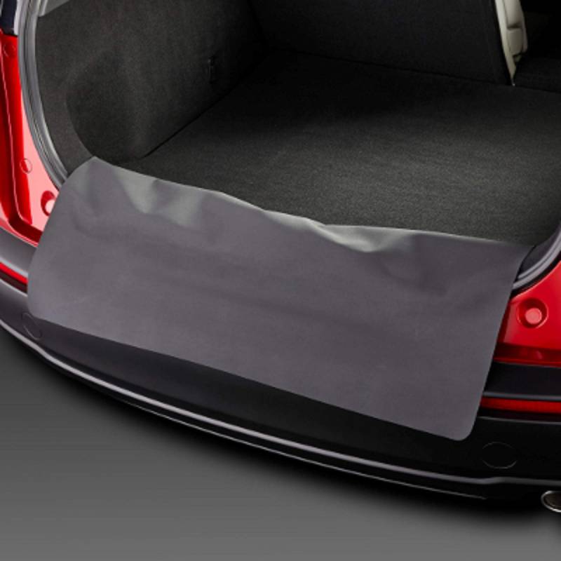 Mazda CX-30 Kofferraummatte mit Ladekantenschutz, Velours, Faserflor, 950 g/m², Schwarz, Mazda Original von Mazda