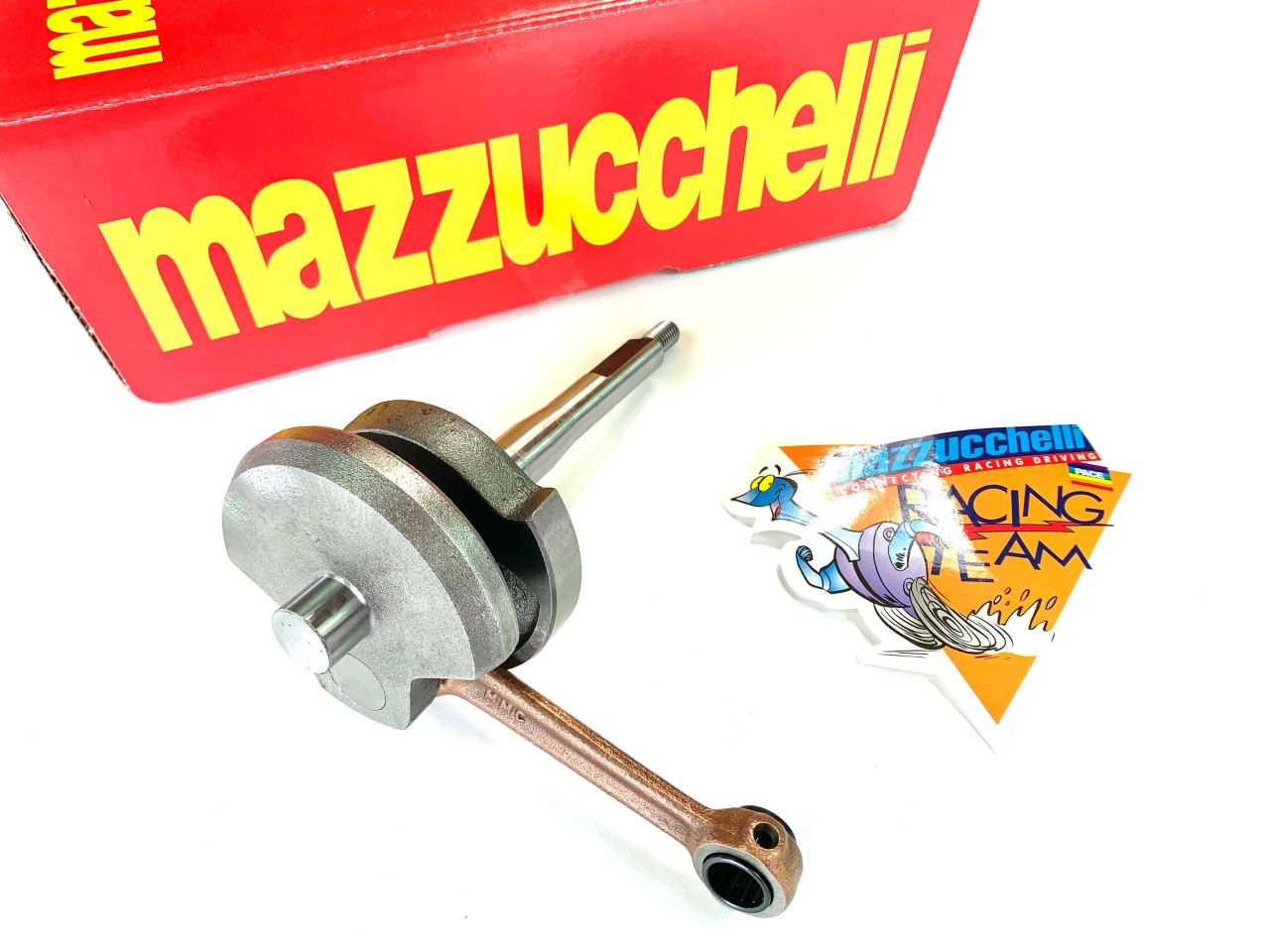AMT 002 Standard Kurbelwelle MAZZUCCHELLI 10mm Piaggio Vespa Ciao Boxer Si von Mazzucchelli