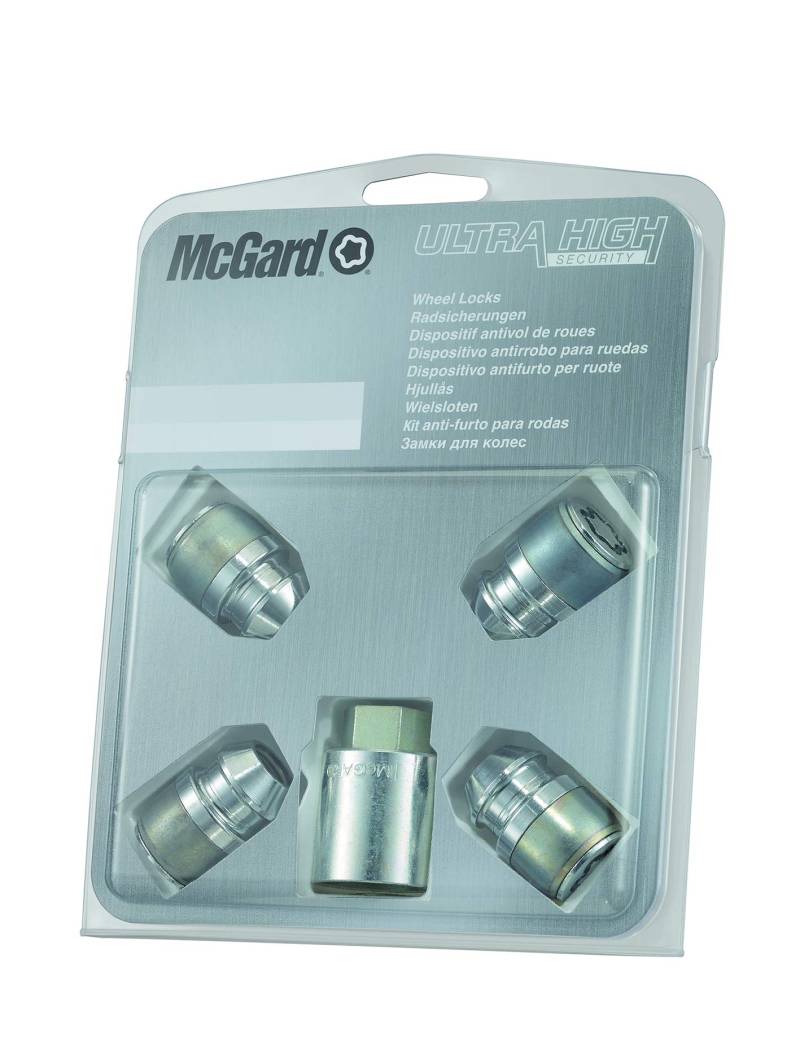 24154SL Radsicherungsmuttern SL (Ultra High Security) M12x.1.25, Kegelsitz, Gesamtlänge 32,5mm, SW21, Schlüsseldurchmesser 28,8 mm von McGard