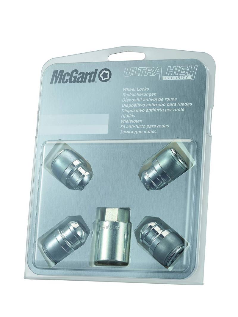 25000SL Radsicherungsmuttern SL (Ultra High Security) M12x.1.5, Kugelsitz R12, Gesamtlänge 35,0mm, SW19 von McGard