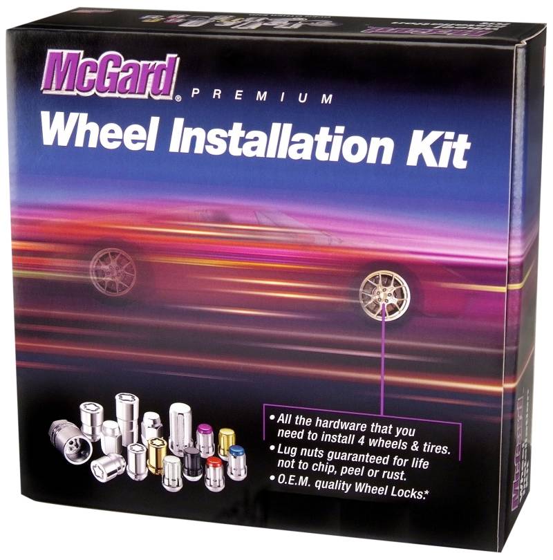 McGard 65515BK Spline Drive 5 Lug Wheel Einbausatz, Schwarz von McGard