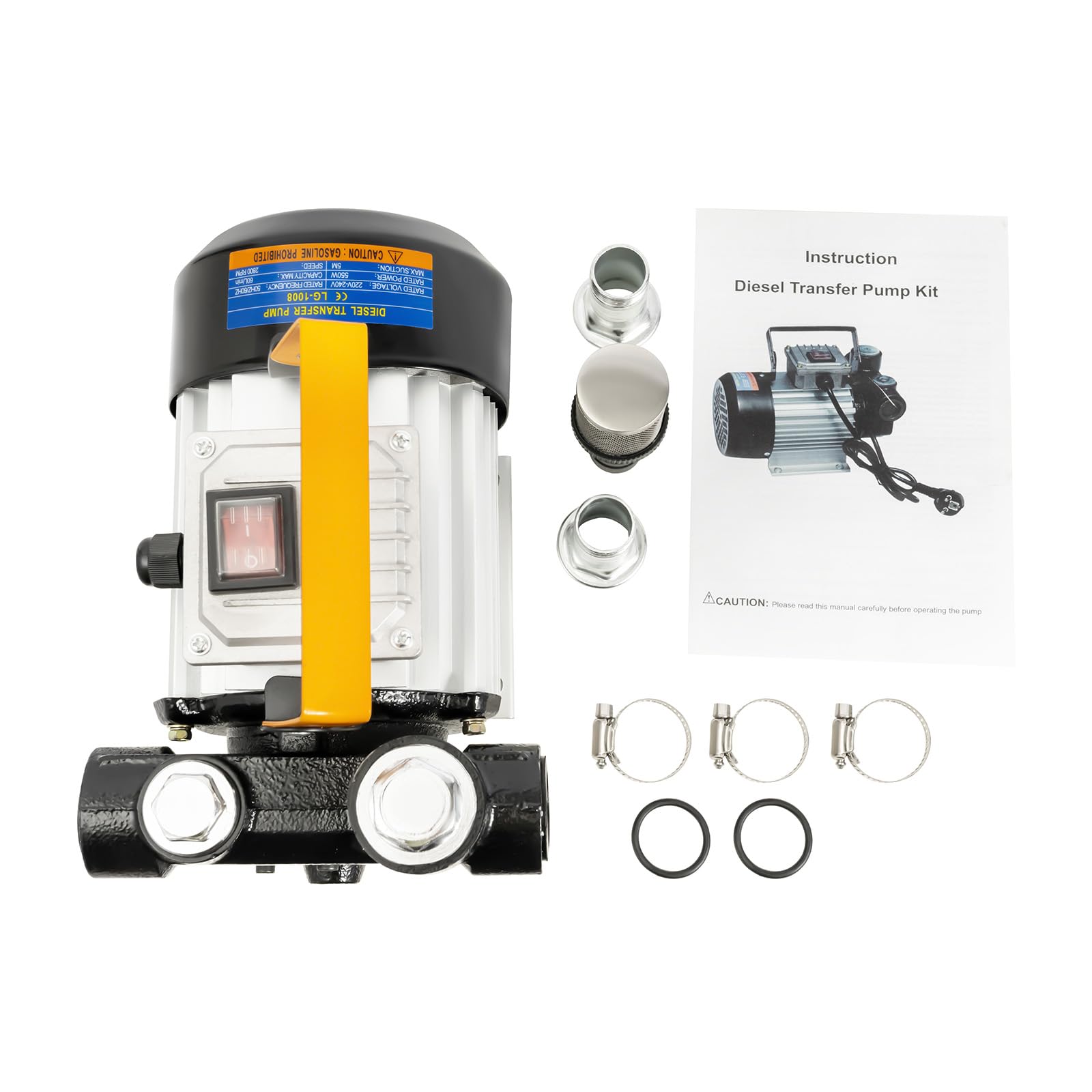 550W 230V 60L/min Selbstansaugende Dieselpumpe Heizölpumpe Kraftstoffpumpe Selbstansaugende Heizölpumpe dient zum Betanken von Nutzfahrzeugen oder als Saugpumpe zum Entleeren des Tanks 550W 230V 60L/min Selbstansaugende Dieselpumpe Heizölpumpe Kraftstoffpumpe Selbstansaugende Heizölpumpe dient zum Betanken von Nutzfahrzeugen oder als Saugpumpe zum Entleeren des Tanks von MccoMMon