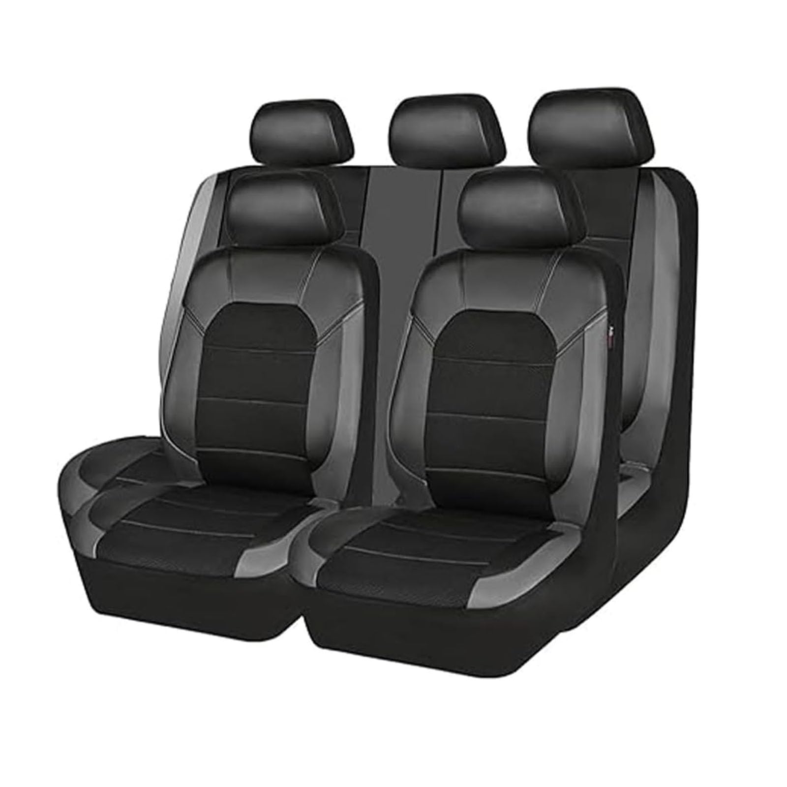 Auto Sitzbezüge Set für Mercedes Benz C-Class C180 C200 C220d C300 C300d C400 AMG C43 /C63/C63S, 9pcs Vorne und Hinten Sitzbezügesets Sitzschoner Innenraum Zubehör,B/Black Gray Auto Sitzbezüge Set für Mercedes Benz C-Class C180 C200 C220d C300 C300d C400 AMG C43 /C63/C63S, 9pcs Vorne und Hinten Sitzbezügesets Sitzschoner Innenraum Zubehör,B/Black Gray von MeKnMoney
