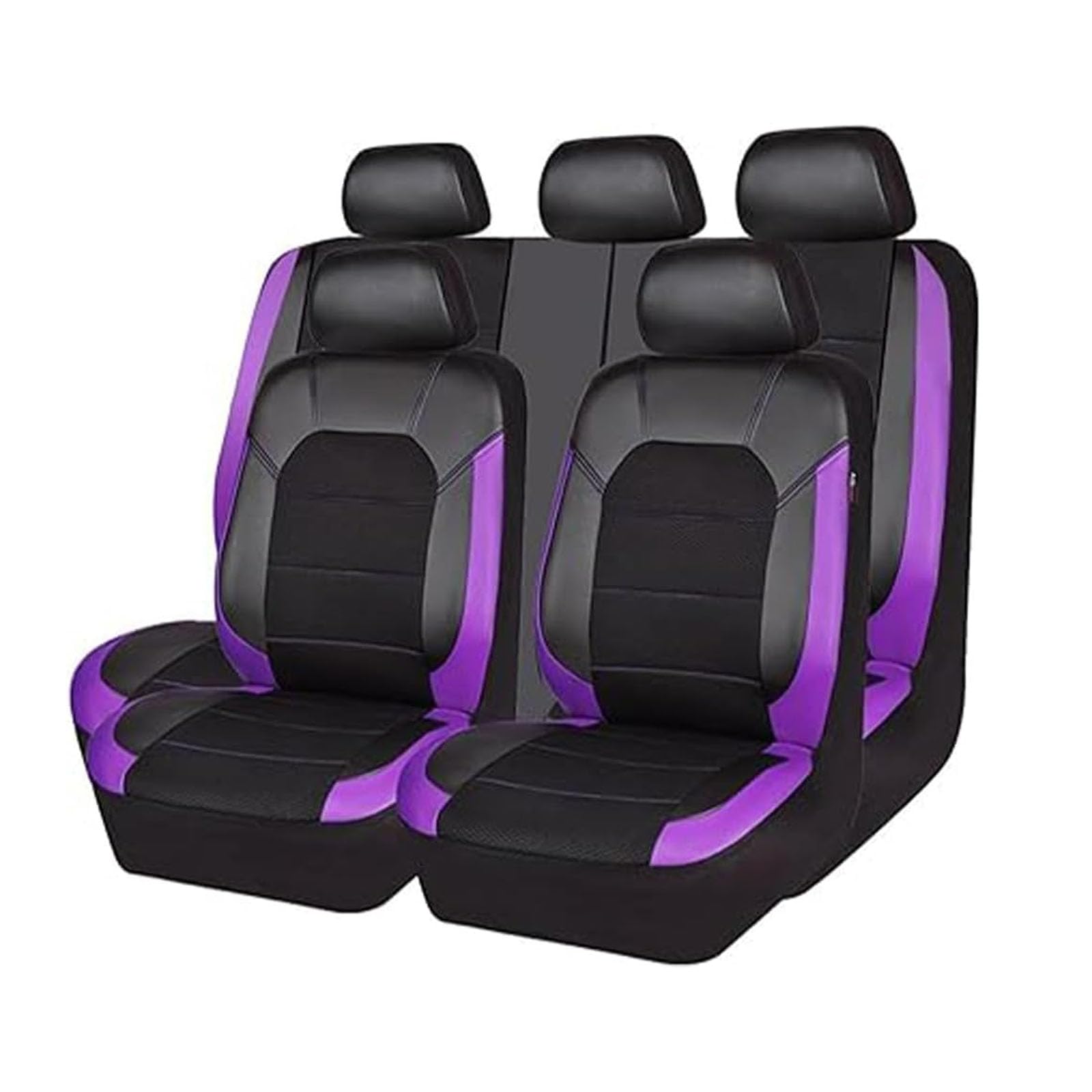 MeKnMoney Auto Sitzbezüge Set für Toyota C-HR 2000-2018 2019 2020 2021 2022 2023 2024 2025, 9pcs Vorne und Hinten Sitzbezügesets Sitzschoner Innenraum Zubehör,D/Black Purple MeKnMoney Auto Sitzbezüge Set für Toyota C-HR 2000-2018 2019 2020 2021 2022 2023 2024 2025, 9pcs Vorne und Hinten Sitzbezügesets Sitzschoner Innenraum Zubehör,D/Black Purple von MeKnMoney