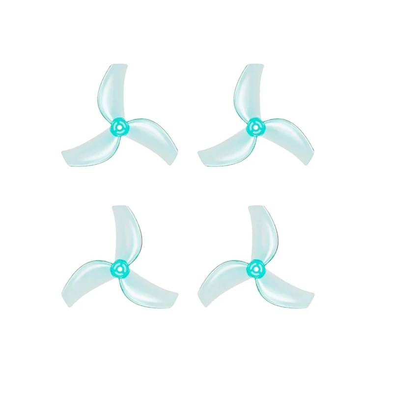 10 Paare (10 Stück CW + 10 Stück CCW) for 1611 3 Laufrad CW CCW PC Propeller for RC Pavo Brushless FPV Racing Quadcopter(10Pairs Blue) von MeVCWF