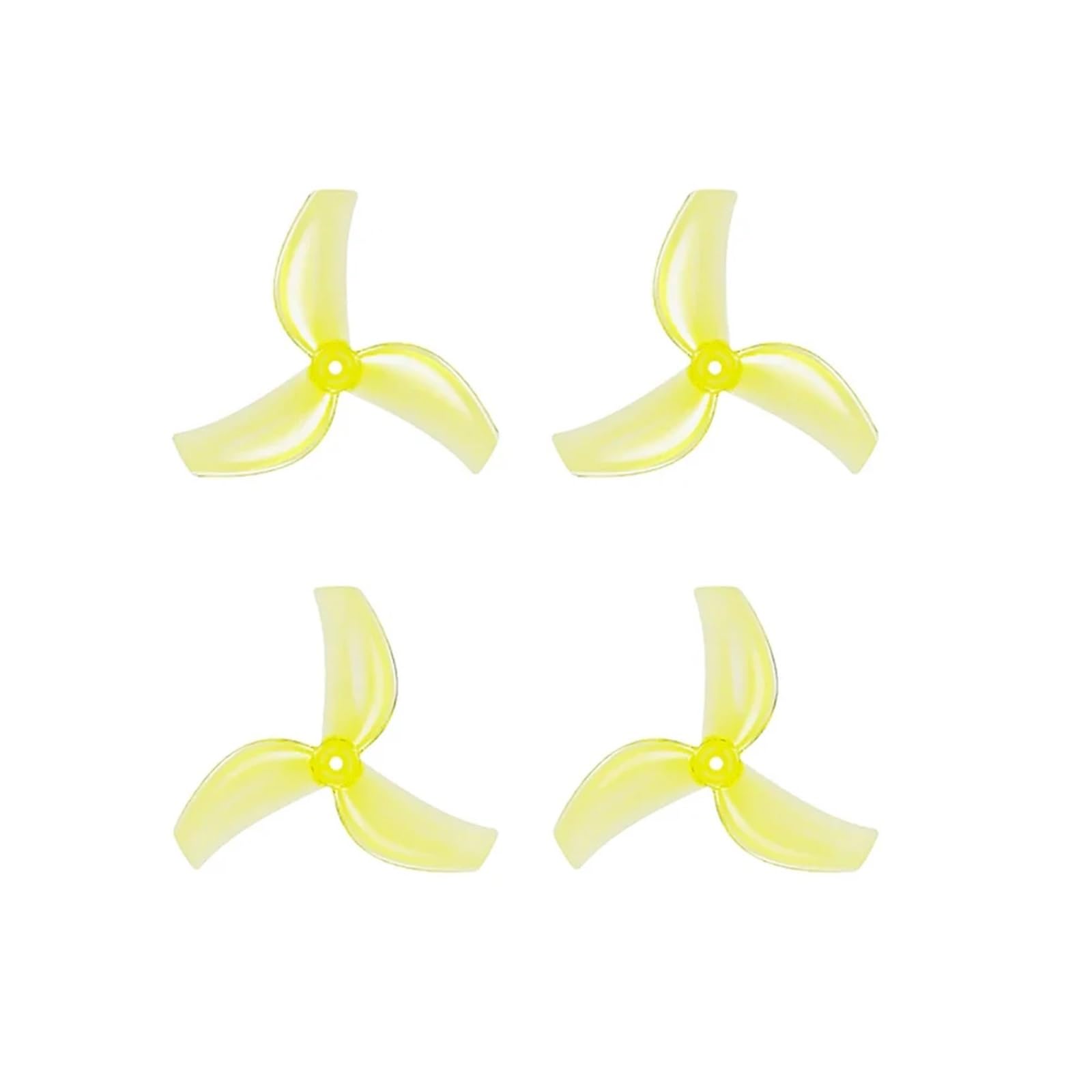 10 Paare (10 Stück CW + 10 Stück CCW) for 1611 3 Laufrad CW CCW PC Propeller for RC Pavo Brushless FPV Racing Quadcopter(10Pairs Yellow) von MeVCWF